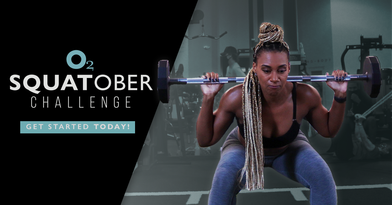 Squatober Challenge Get Scary Strong at O2 Fitness